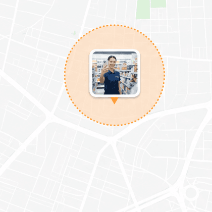 Visita validada con evidencia fotográfica y geocerca